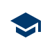 Graduation cap icon