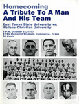 Official program by East Texas State University