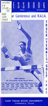 Track, tennis, golf pressbook by East Texas State University, Commerce. Dept. of Health and Physical Education.