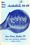 Basketball pressbook by East Texas State University. Dept. of Health and Physical Education.