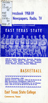 Basketball pressbook by East Texas State University. Dept. of Health and Physical Education.