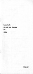 Basketball pressbook by East Texas State University. Dept. of Health and Physical Education.