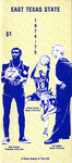 Basketball pressbook by East Texas State University. Dept. of Health and Physical Education.