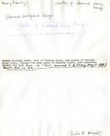 Nannie Hillyard Posey, Reverse