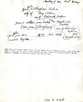 Zora Belle Dillingham Vaden, Reverse