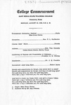 College Commencement by East Texas State Teachers College