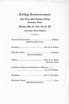 College Commencement by East Texas State Teachers College