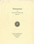Commencement of the East Texas State Teachers College by East Texas State Teachers College