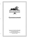 Commencement by East Texas State University
