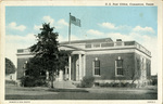 U.S. Post Office, Commerce, Texas, Front by Howse & Son Photo