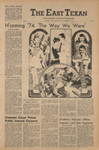 The East Texan, 1974-11-01 by East Texas State University