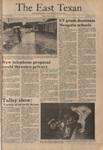 The East Texan, 1981-10-16 by East Texas State University