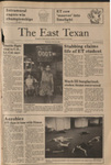 The East Texan, 1982-03-24 by East Texas State University