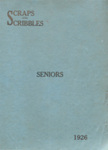 Scraps and Scribbles - Seniors, 1926 by Bonham High School