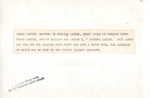 James Lanier, Reverse