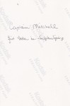 Winfield Scott Mitchell, Reverse