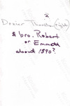 Thornton Brothers, Reverse