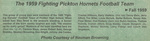 Pickton High School Football Team, Reverse by Neuman Browning