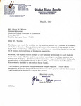 Letter from John G. Tower to Glenn W. Woods, 1969-05-29 by John G. Tower