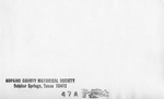 Sulphur Springs Square, Reverse