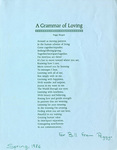 A Grammar of Loving by Peggy Brogan