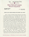 Henry Holt and Company Announces New Children's Book Imprint by Henry Holt and Company
