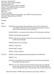 David Powell, Oral History Transcript by David Powell and Hayley Hasik