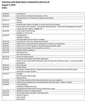 Clyde Owen, Oral History Index by Clyde Owen and Marcia Lair