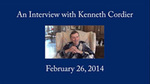 Kenneth Cordier, Oral History by Kenneth Cordier and Nick Sprenger