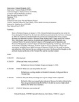 Edward Richards, Oral History Index by Edward H. Richards and Victoria Paille