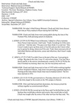 Chuck and Judith Jones, Oral History Moment Script by Chuck Jones, Judith Jones, Madison Garcia, and Abigail Johnson
