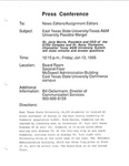 East Texas State University/Texas A&M University Possible Merger by East Texas State University. News Service.