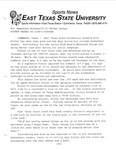 Pinter Shares in Lion's Fortune by Dan Lathey and East Texas State University. News Service.