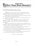 East Texas State Announces Football Signings by Bill Powers and East Texas State University. News Service.