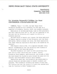 For Progress - ETSU Outlook for 1995 by Mary Lou Hazal and East Texas State University. News Service.