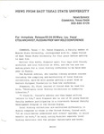ETSU Archivist, Russian Prof May Hold Conference by Mary Lou Hazal and East Texas State University. News Service.