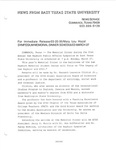 Symposium Memorial Dinner Scheduled March 27 by Mary Lou Hazal and East Texas State University. News Service.