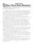 ETSU to Host Hawthorne Relays by Dan Lathey and East Texas State University. News Service.