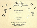 Tea Dance Jazz & Cocktails