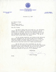Letter from Stanley K. Hathaway to Peanuts Hucko, 1967-12-13 by Stanley K. Hathaway