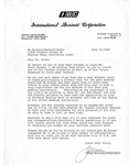 Letter from Jimmy Kataoka to Peanuts Hucko, 1982-06-12 by Jimmy Kataoka