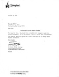 Letter from Sonny Anderson to Irv Dinkin, 1987-10-08 by Sonny Anderson