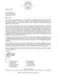 Letter from Dan Jones to Louise Tobin, 2011-03-11 by Dan Jones