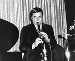 Peanuts Hucko Playing the Clarinet, Front