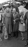 Tommie Dodd and President Frank Henderson "Bub" McDowell by East Texas State University
