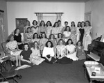 Tooanoowe Social Club Members by East Texas State Teachers College