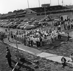 Spring Festival Picnic in Parking Lot by East Texas State University