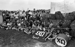 Chi Omega Members at Derby Days by East Texas State University