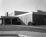 Home Economics Building Main Entrance by East Texas State University