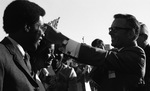 President Halladay Crowning Glenda McKissic Baylor by East Texas State University
